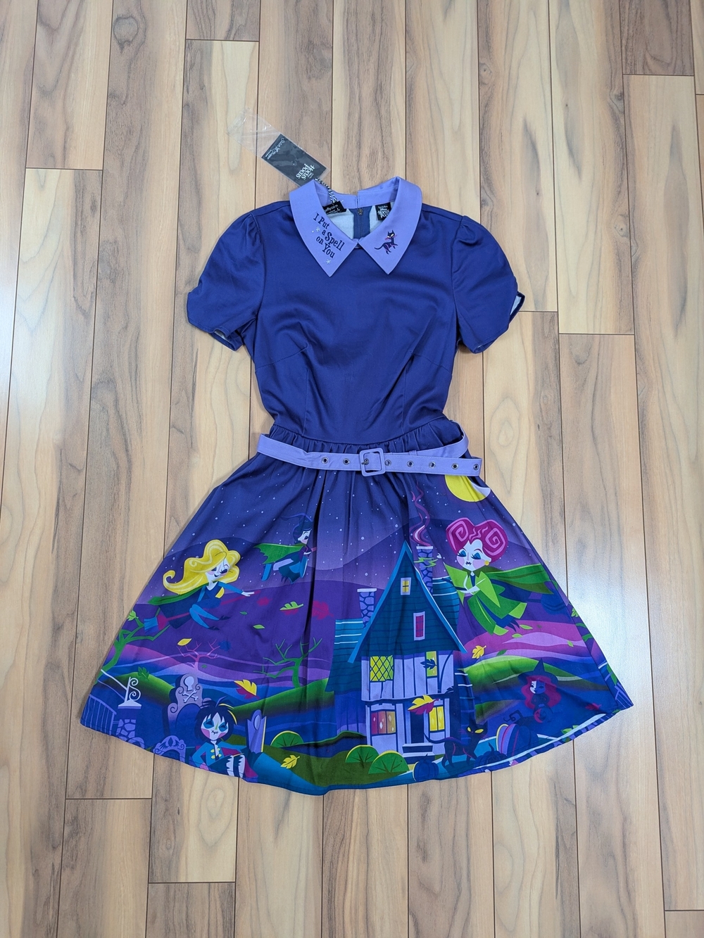 NWT! Disney The Stitch Shoppe Loungefly Hocus Pocus Gemma Dress Size XS